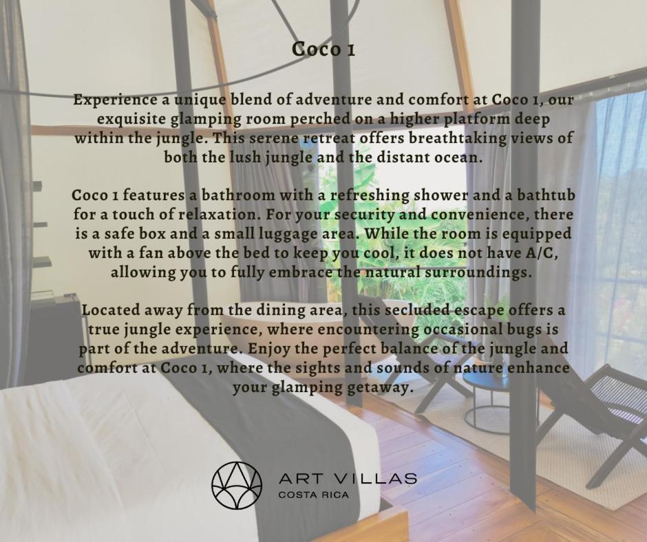 Art Villas Costa Rica, Villas & Glamping 乌维塔 外观 照片